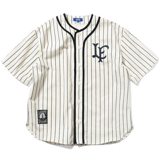 LFYT ベースボールシャツ ホワイト 正面