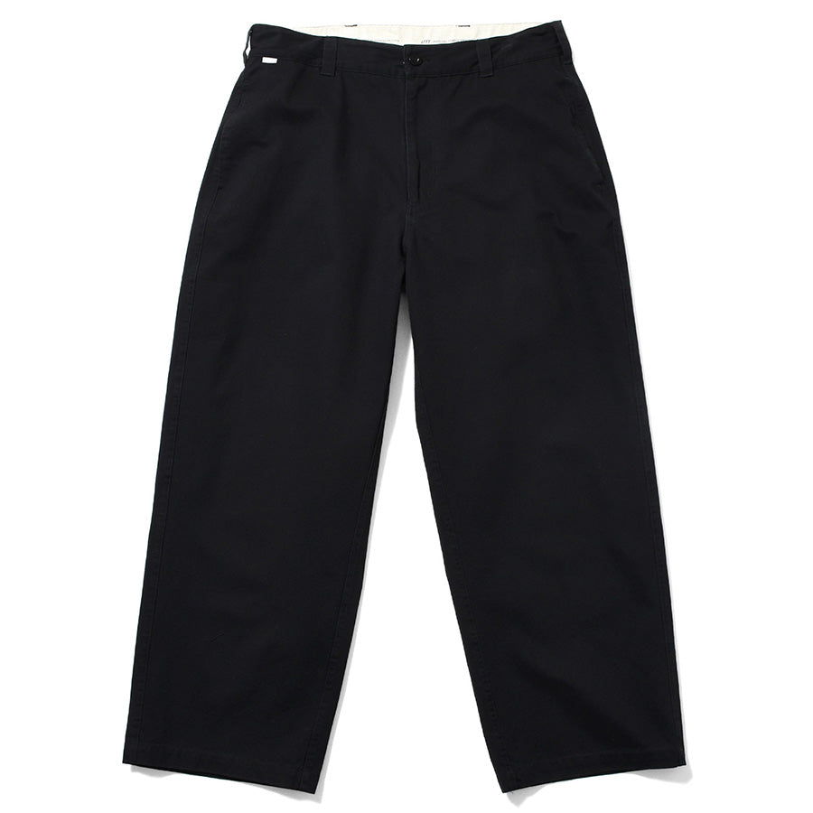 LFYT チノパンツ ネイビー ワイド 正面