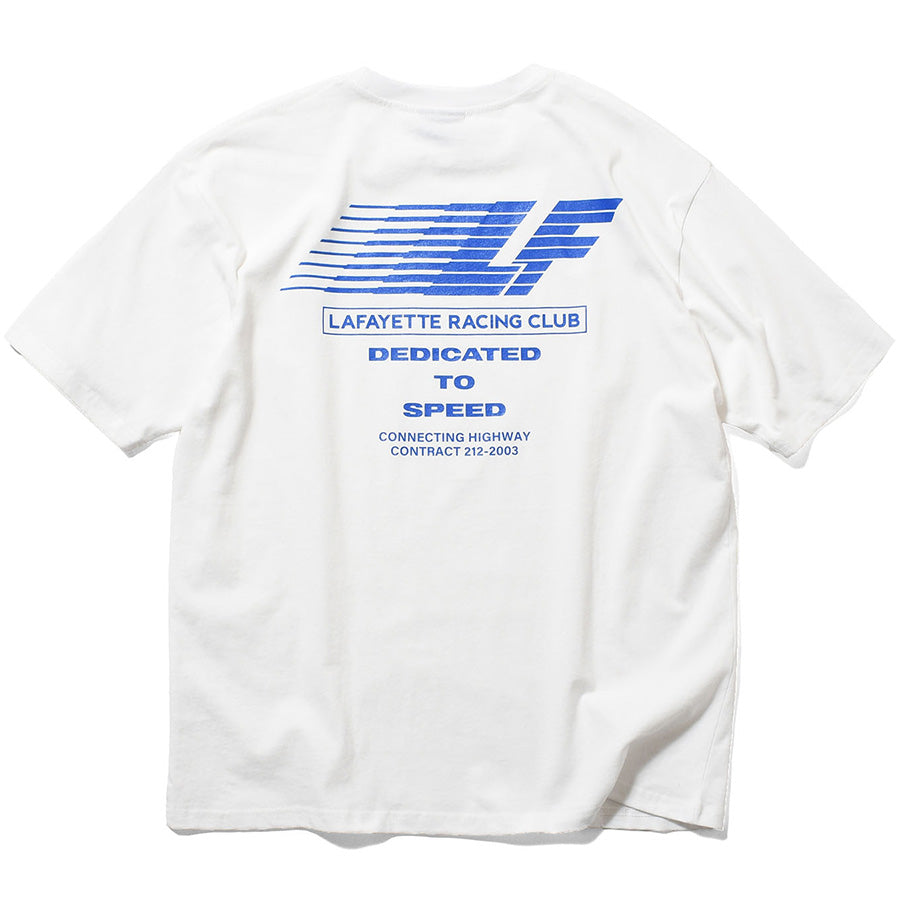 LFYT RACING CLUB TEE ホワイト フロントロゴ詳細