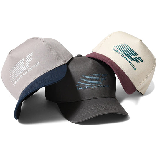 LFYT RACING CLUB TRUCKER CAP ヘザーグレー チャコール アイボリー 3カラー比較