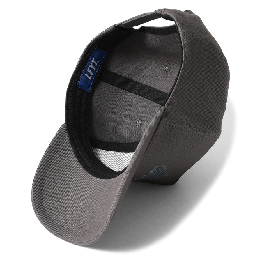 LFYT RACING CLUB TRUCKER CAP チャコール 裏側構造