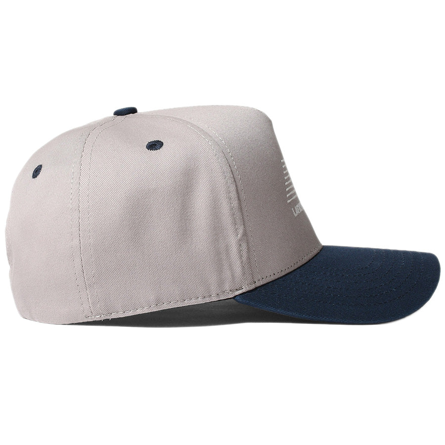 LFYT RACING CLUB TRUCKER CAP ヘザーグレー サイドデザイン
