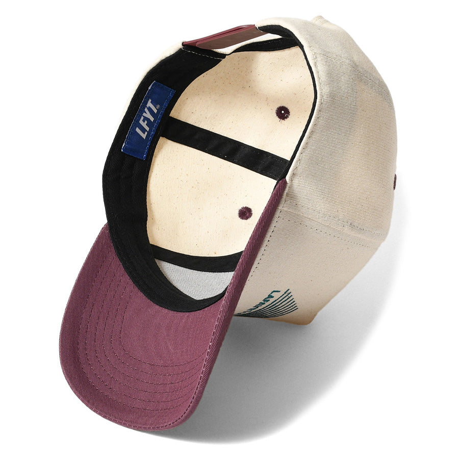 LFYT RACING CLUB TRUCKER CAP アイボリー 裏側構造
