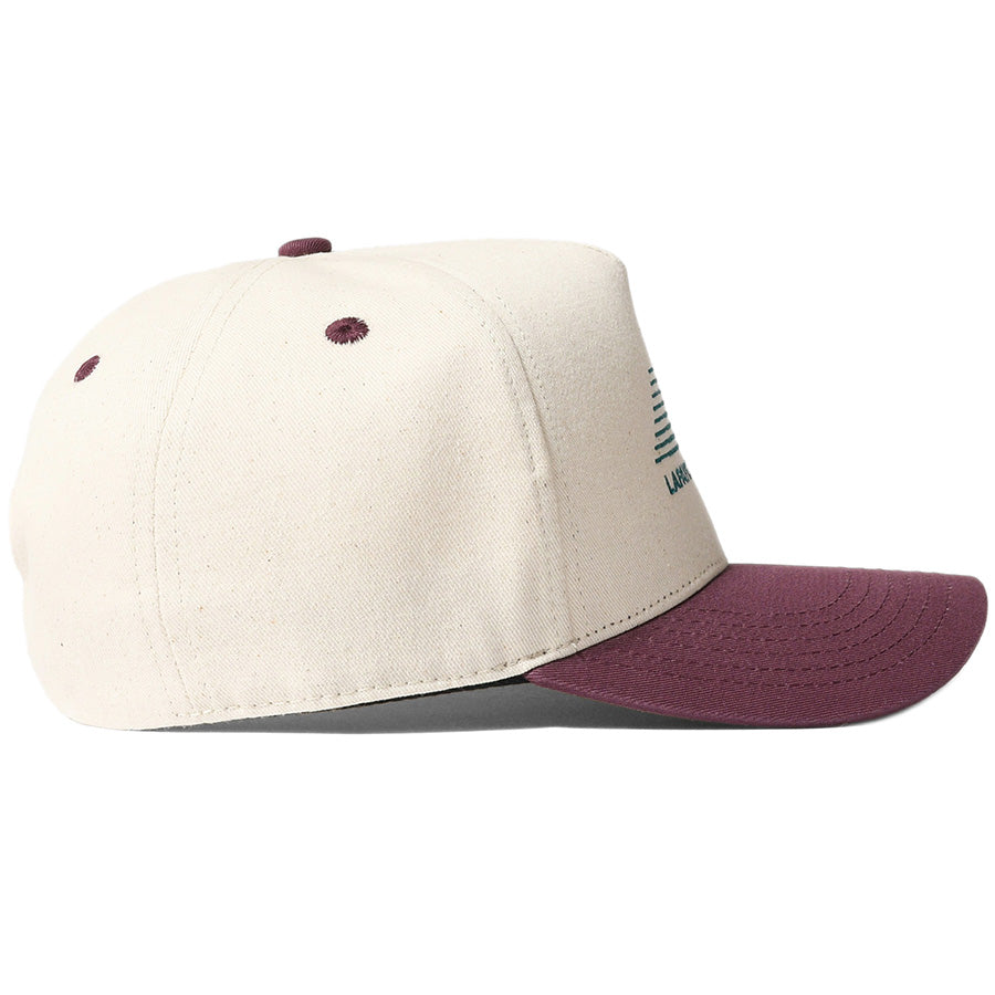 LFYT RACING CLUB TRUCKER CAP アイボリー サイドデザイン