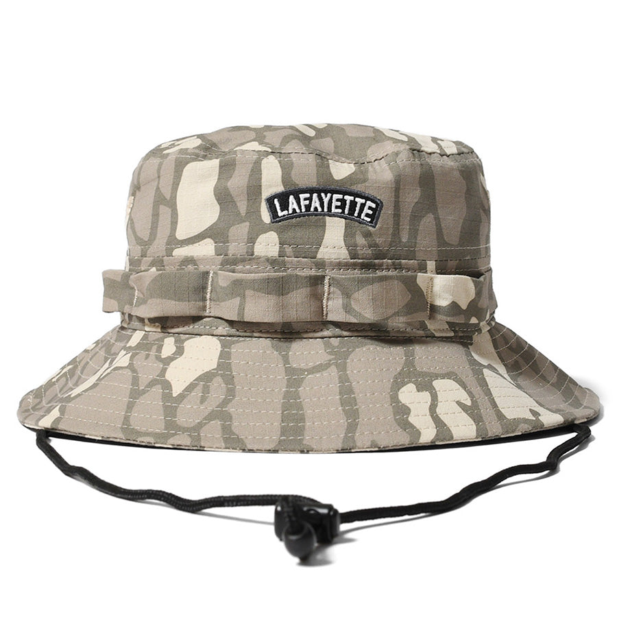LFYT RIPSTOP FIELD BOONIE HAT ハット バークカモ 正面 LA261404