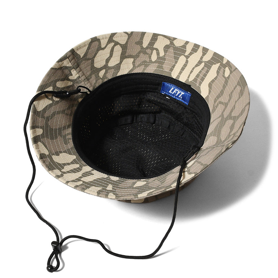 LFYT RIPSTOP FIELD BOONIE HAT ハット バークカモ 裏側 LA261404