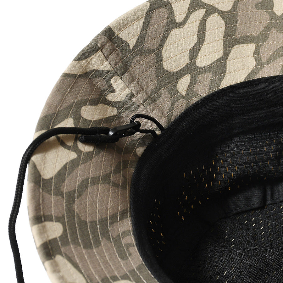 LFYT RIPSTOP FIELD BOONIE HAT ハット バークカモ 取り外し可能な顎紐装着部分 LA261404