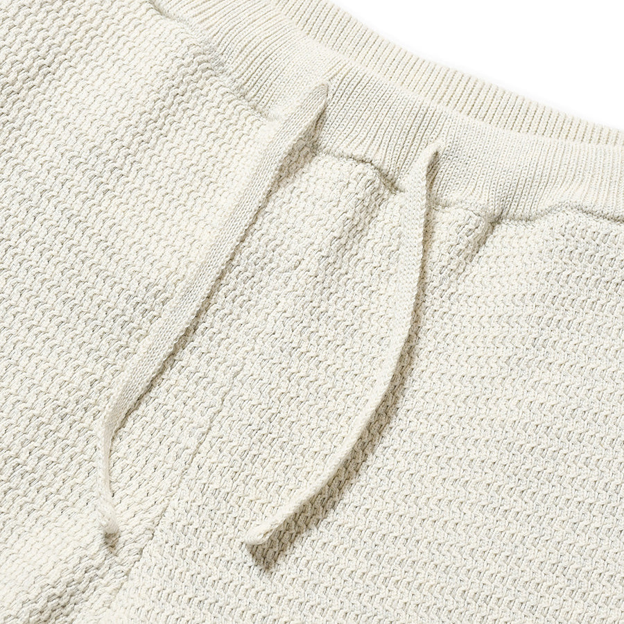 LFYT ニットショーツ アイボリー フロント上部