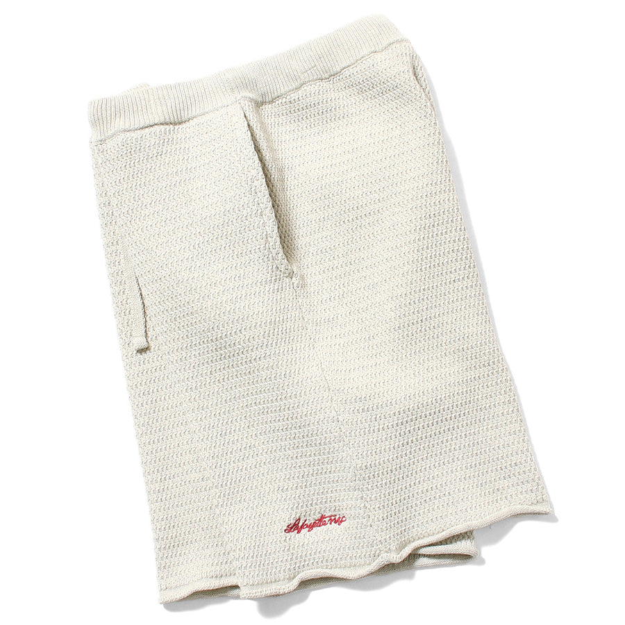 LFYT ニットショーツ アイボリー 側面