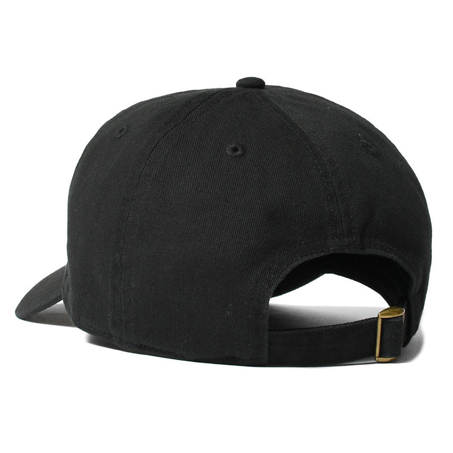 LFYT SPORTS LOGO DAD HAT キャップ ブラック 背面 サイズ調整アジャスター LA261401