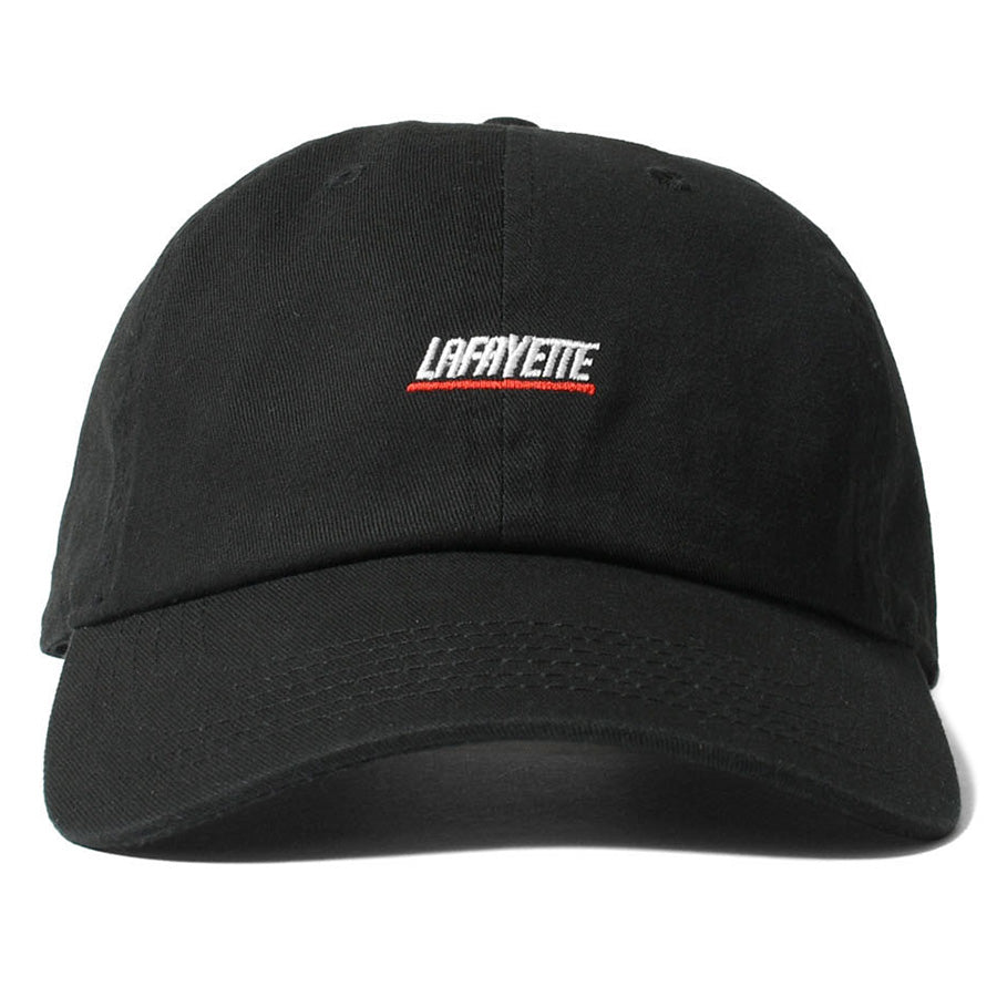 LFYT SPORTS LOGO DAD HAT キャップ ブラック 正面 LA261401