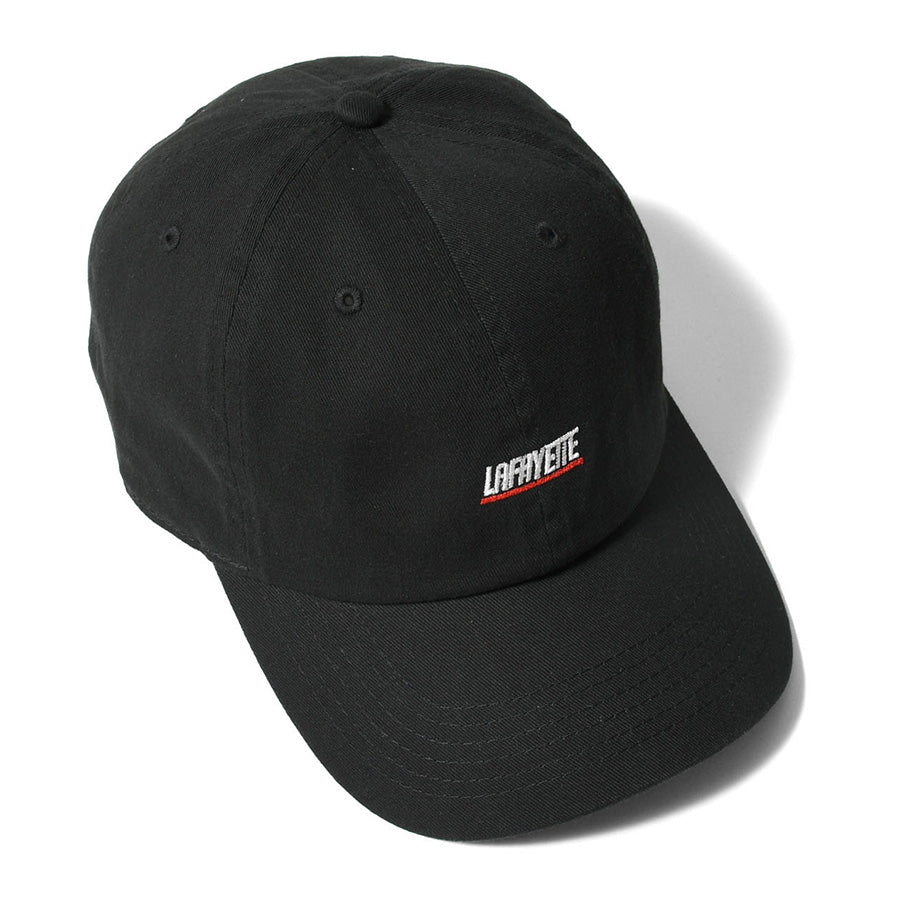LFYT SPORTS LOGO DAD HAT キャップ ブラック 上部 LA261401