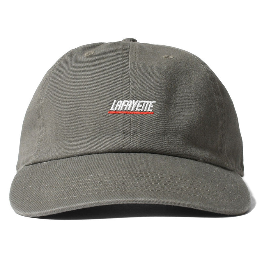 LFYT SPORTS LOGO DAD HAT キャップ オリーブ 正面 LA261401