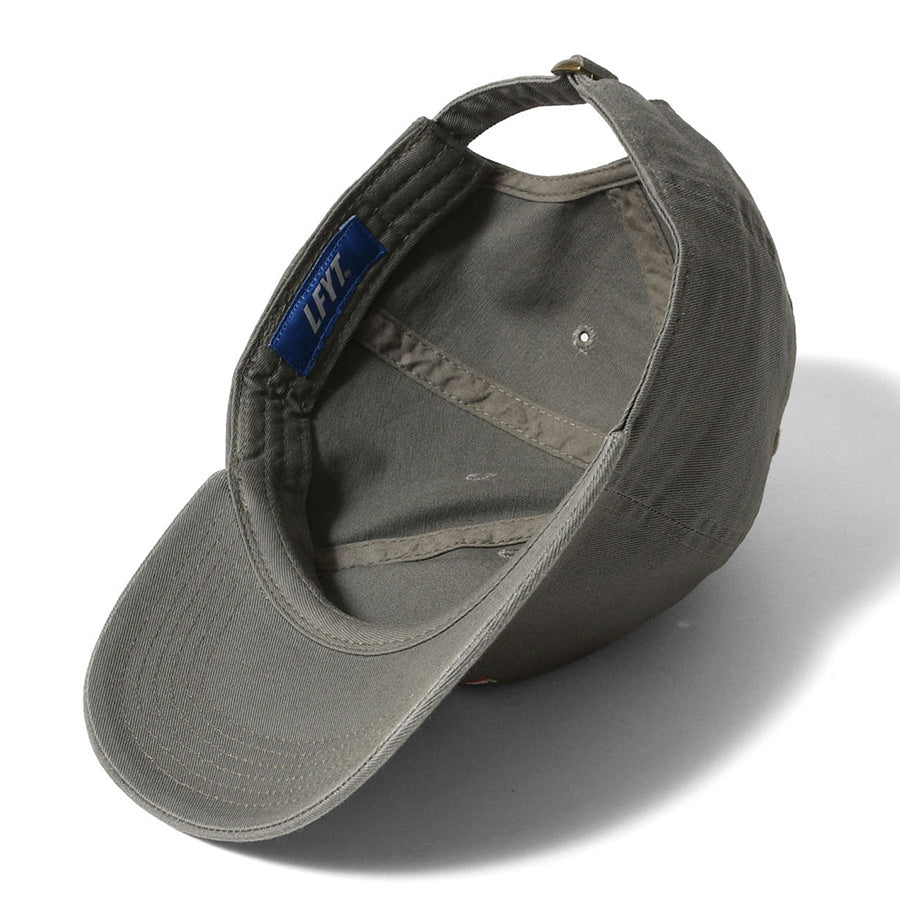 LFYT SPORTS LOGO DAD HAT キャップ オリーブ 裏側 LA261401
