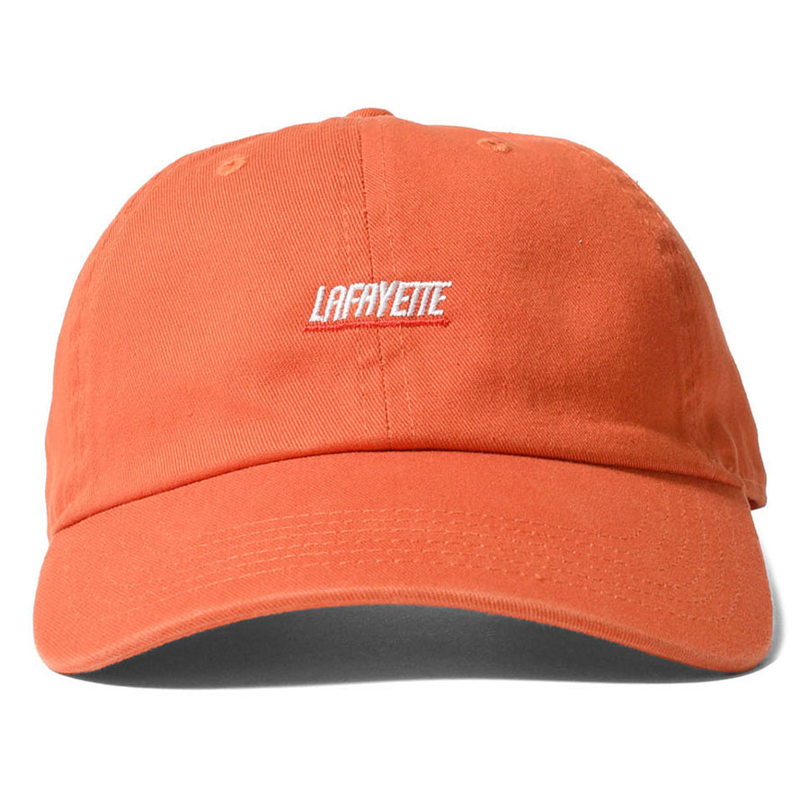 LFYT SPORTS LOGO DAD HAT キャップ オレンジ 正面 LA261401