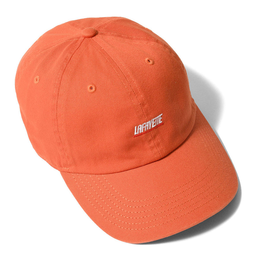 LFYT SPORTS LOGO DAD HAT キャップ オレンジ 上部 LA261401