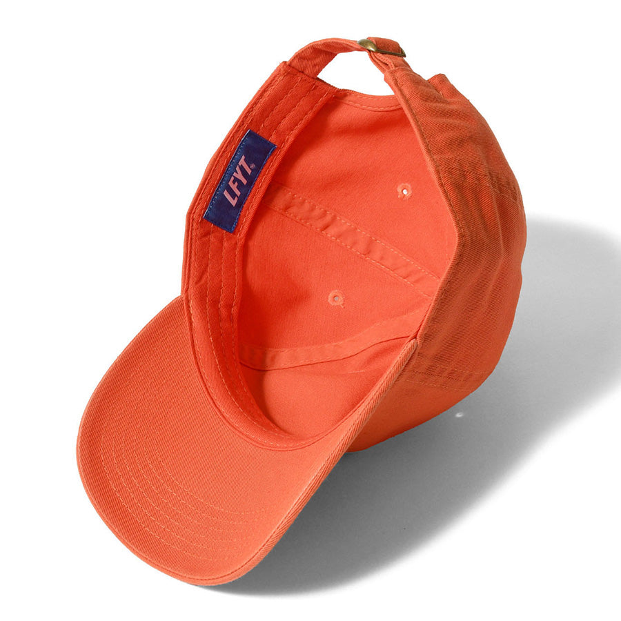 LFYT SPORTS LOGO DAD HAT キャップ オレンジ 裏側 LA261401