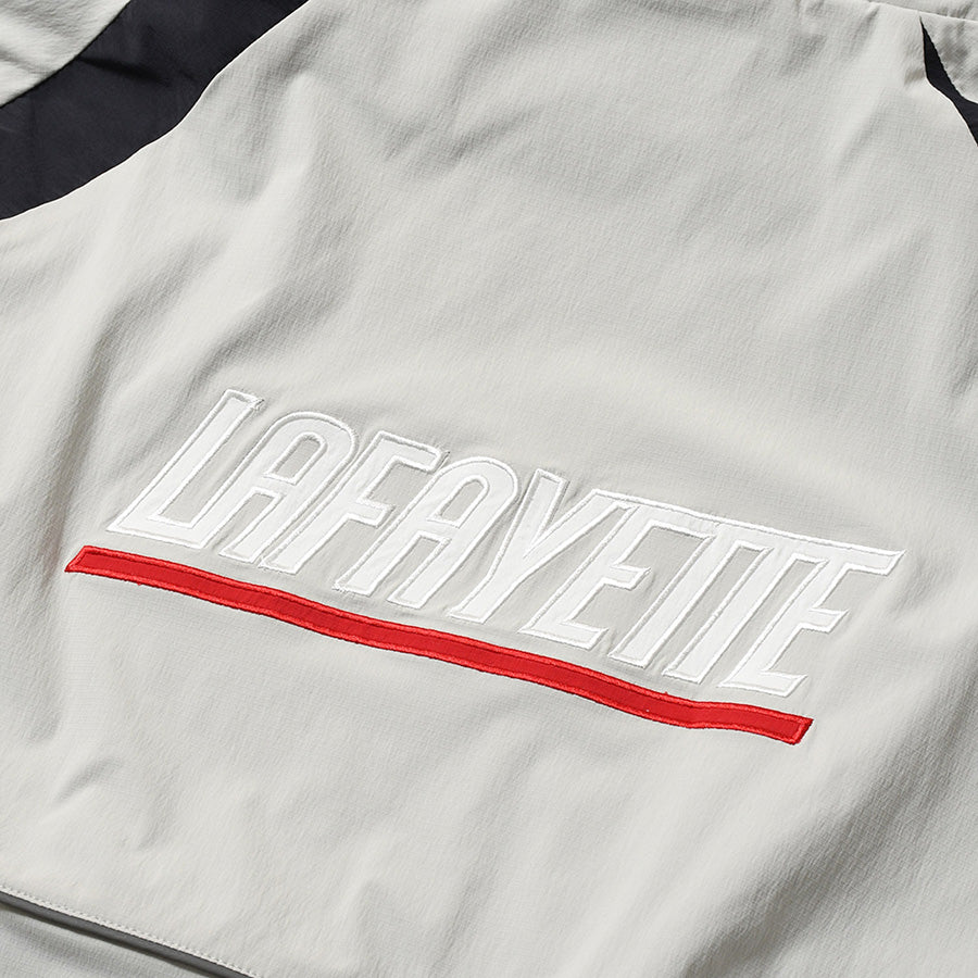 LFYT SPORTS LOGO TRACK JACKET トラックジャケット グレー 背面上部 バックロゴ LA261001