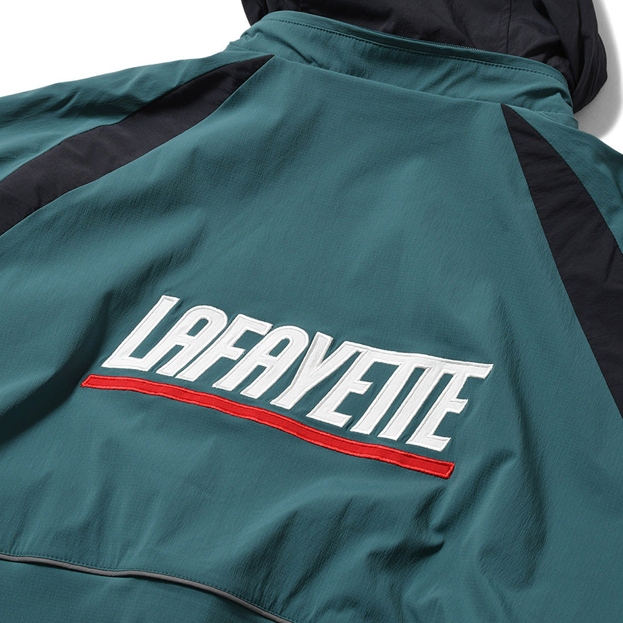 LFYT SPORTS LOGO TRACK JACKET トラックジャケット グリーン 背面上部 バックロゴ LA261001