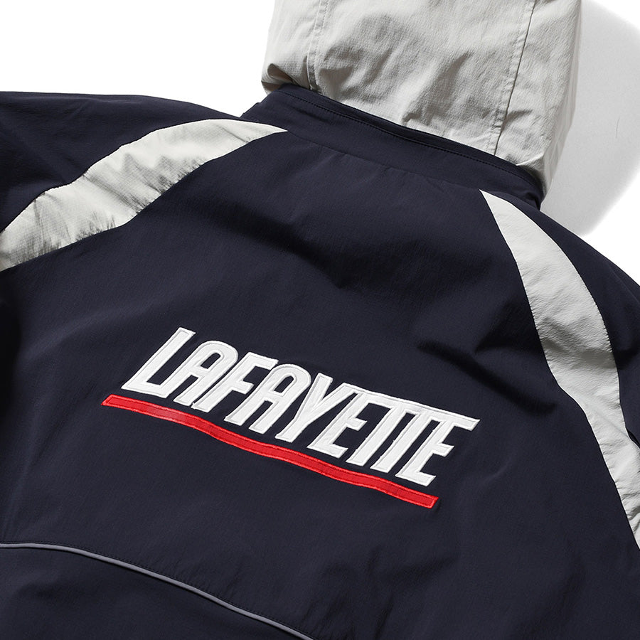 LFYT SPORTS LOGO TRACK JACKET トラックジャケット ネイビー 背面上部 バックロゴ LA261001