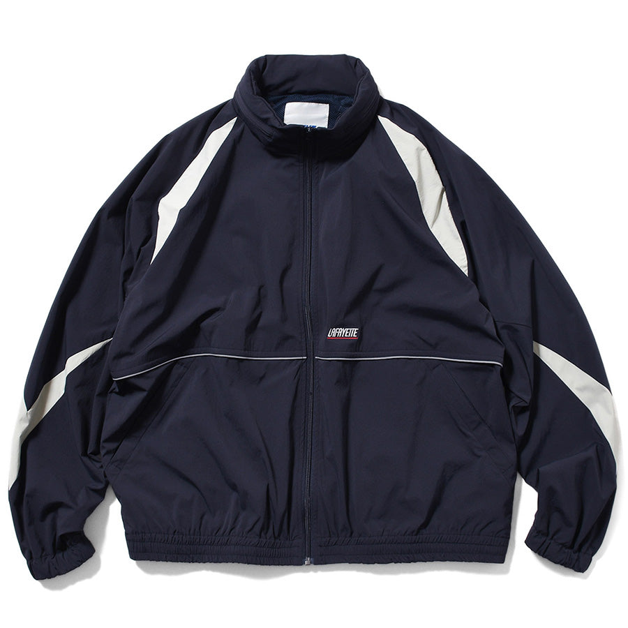 LFYT SPORTS LOGO TRACK JACKET トラックジャケット ネイビー 正面 平置き LA261001