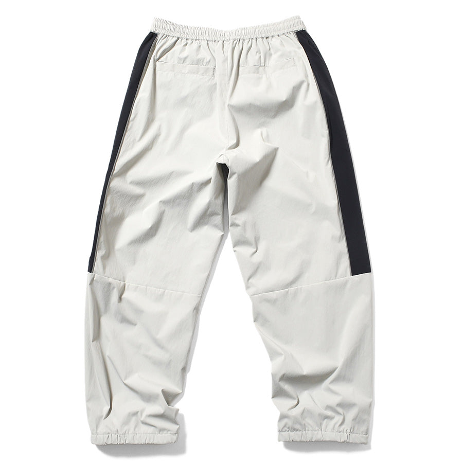LFYT SPORTS LOGO TRACK PANTS トラックパンツ グレー 背面 平置き LA261202