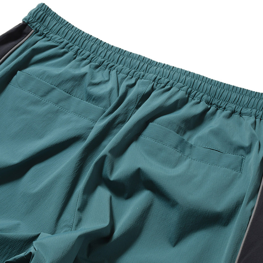 LFYT SPORTS LOGO TRACK PANTS トラックパンツ グリーン 背面上部 バックポケット LA261202