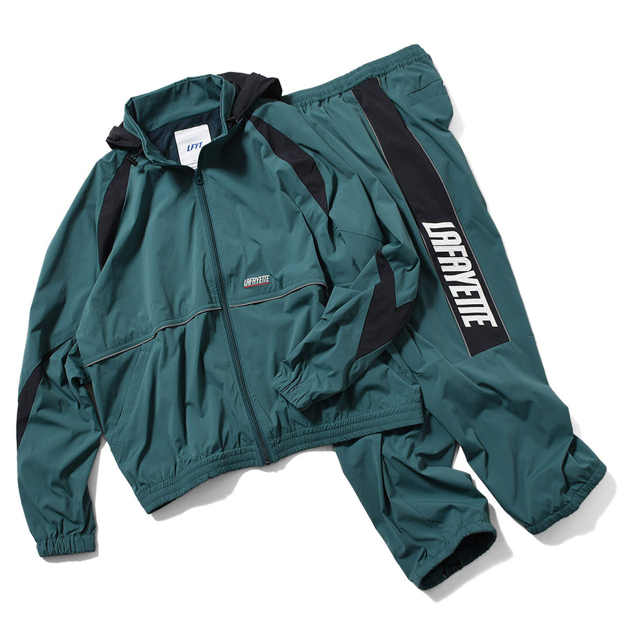 LFYT SPORTS LOGO TRACK PANTS トラックパンツ グリーン トラックジャケット セットアップ 平置き LA261202