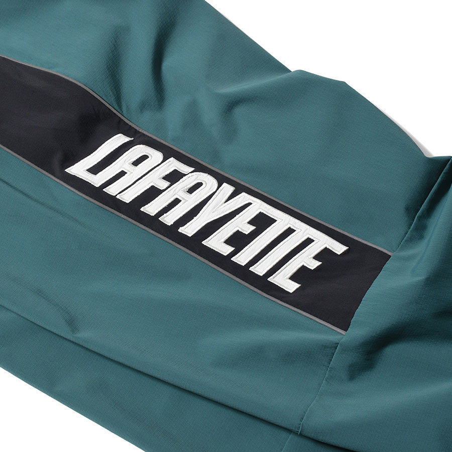 LFYT SPORTS LOGO TRACK PANTS トラックパンツ グリーン サイド LAFAYETTEロゴ LA261202