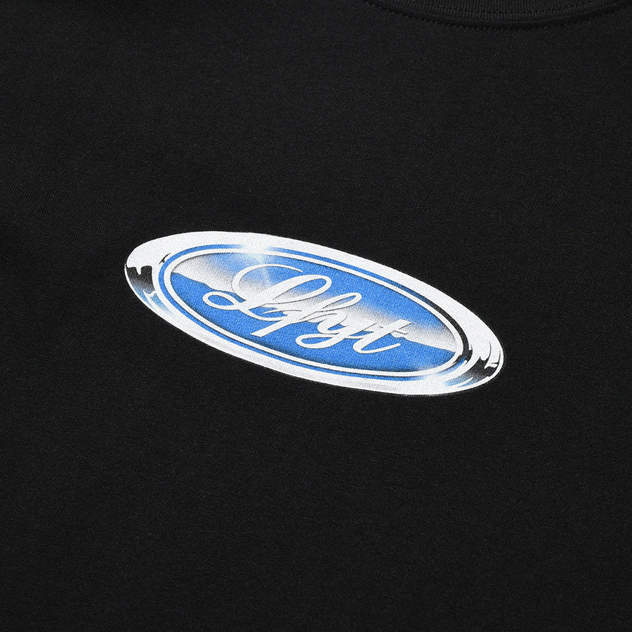 LFYT Tシャツ ブラック グラフィックプリント
