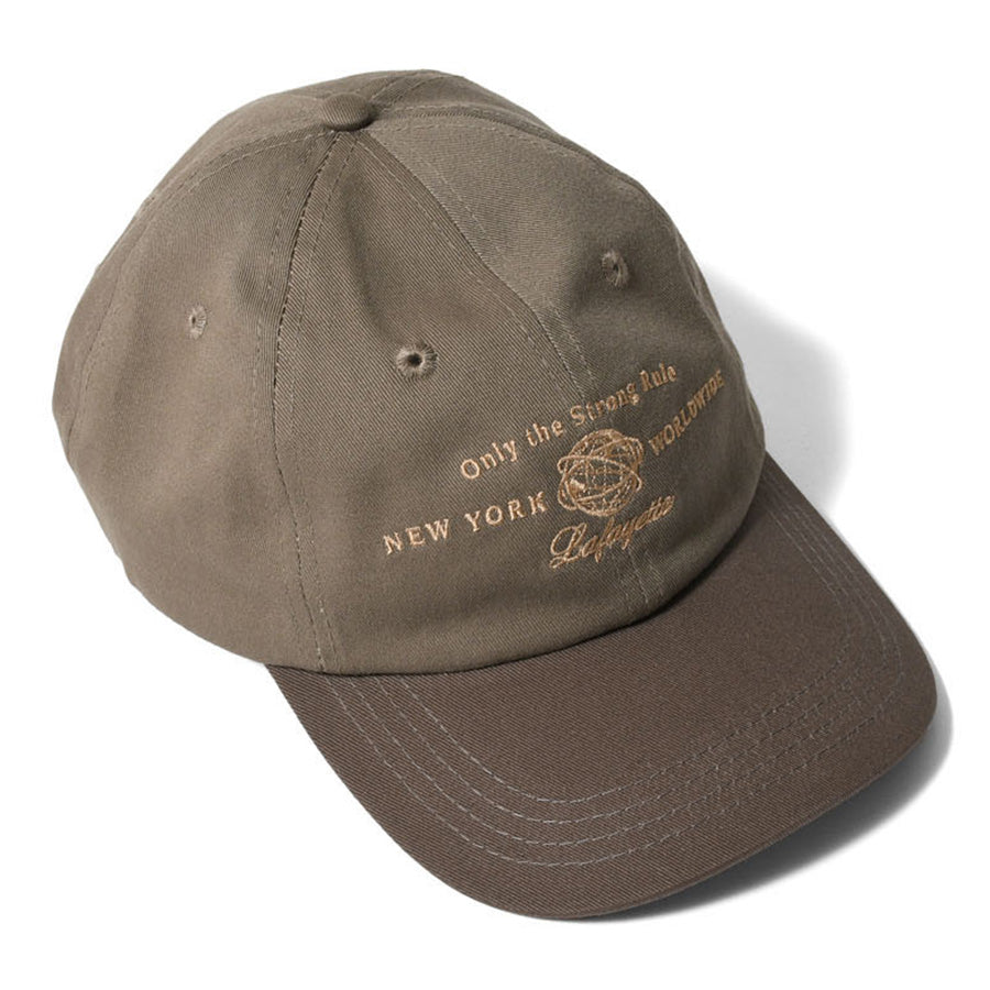 LFYT UNISPHERE DAD HAT ダッドハット キャップ ブラウン 右斜め向き LA261402