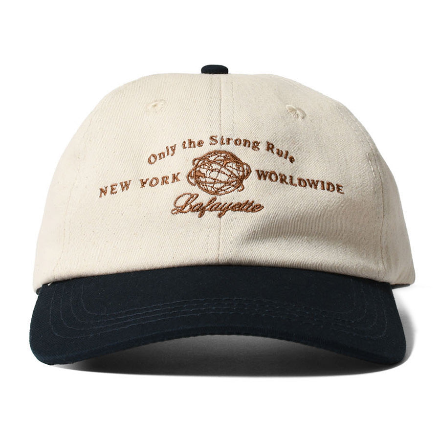 LFYT UNISPHERE DAD HAT ダッドハット キャップ ナチュラル 正面 LA261402
