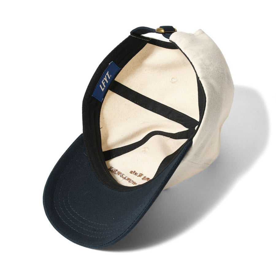 LFYT UNISPHERE DAD HAT ダッドハット キャップ ナチュラル 裏側 LA261402