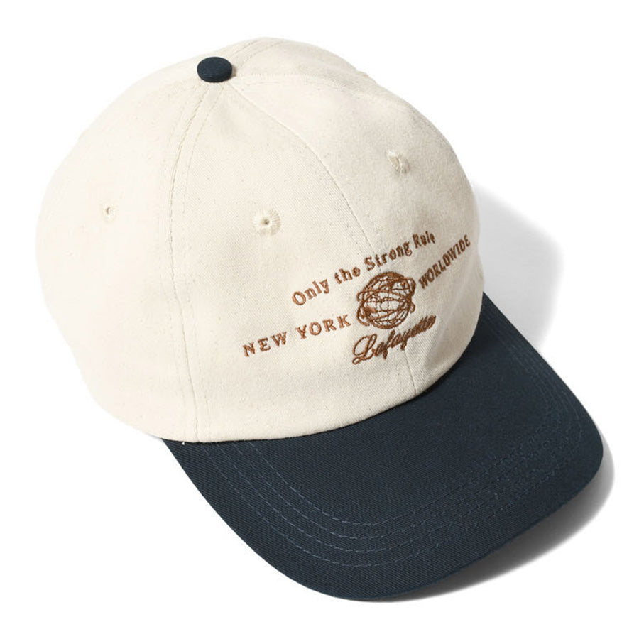 LFYT UNISPHERE DAD HAT ダッドハット キャップ ナチュラル 右斜め向き LA261402