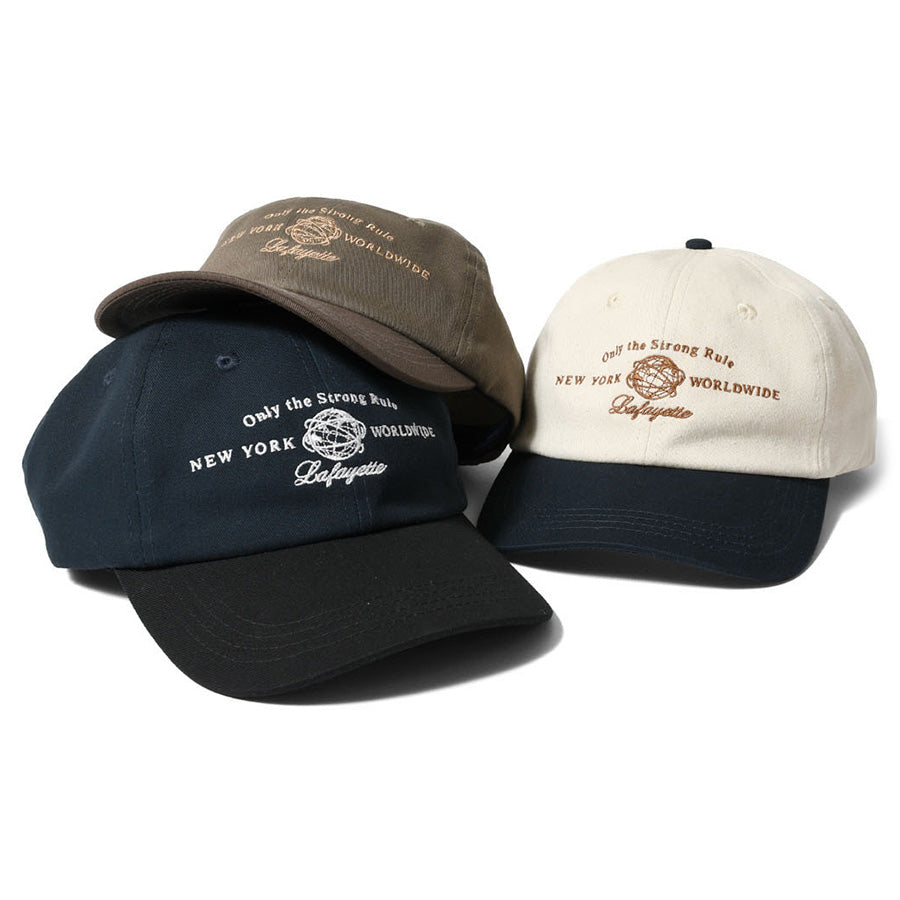 LFYT UNISPHERE DAD HAT ダッドハット キャップ ナチュラル ネイビー ブラウン 3カラー 別カット LA261402