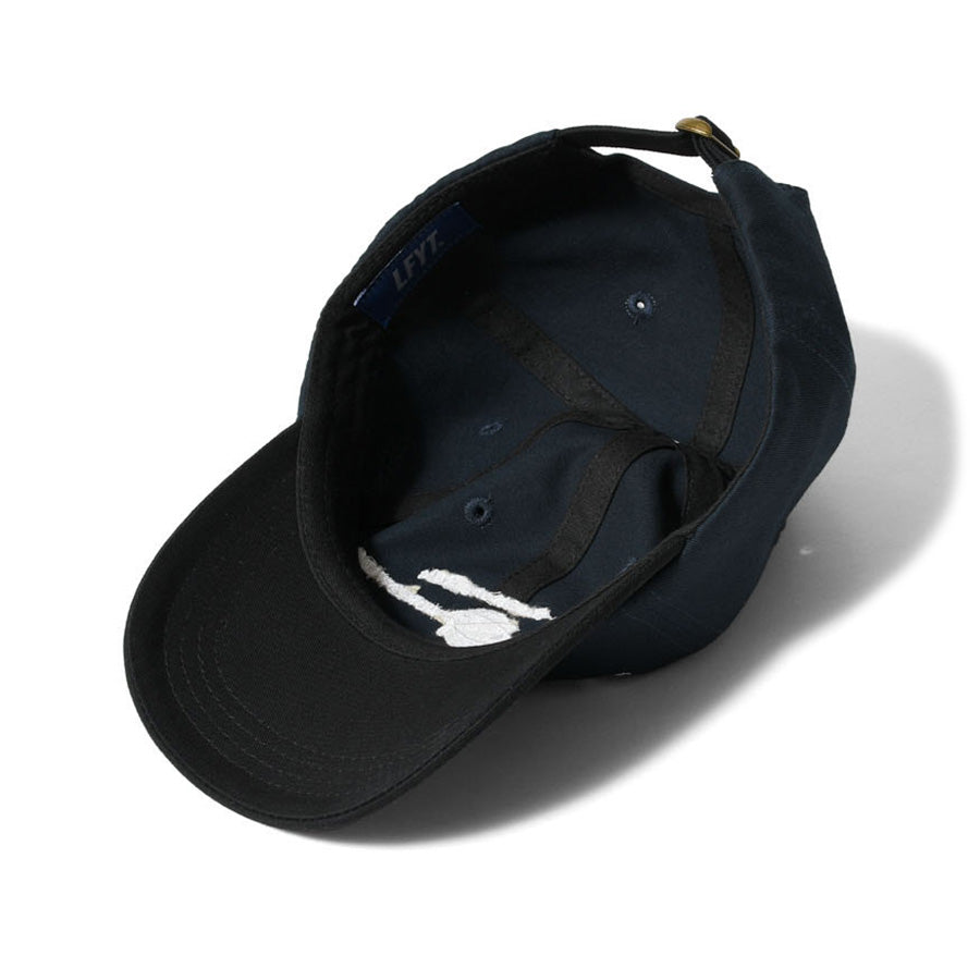 LFYT UNISPHERE DAD HAT ダッドハット キャップ ネイビー 裏側 LA261402