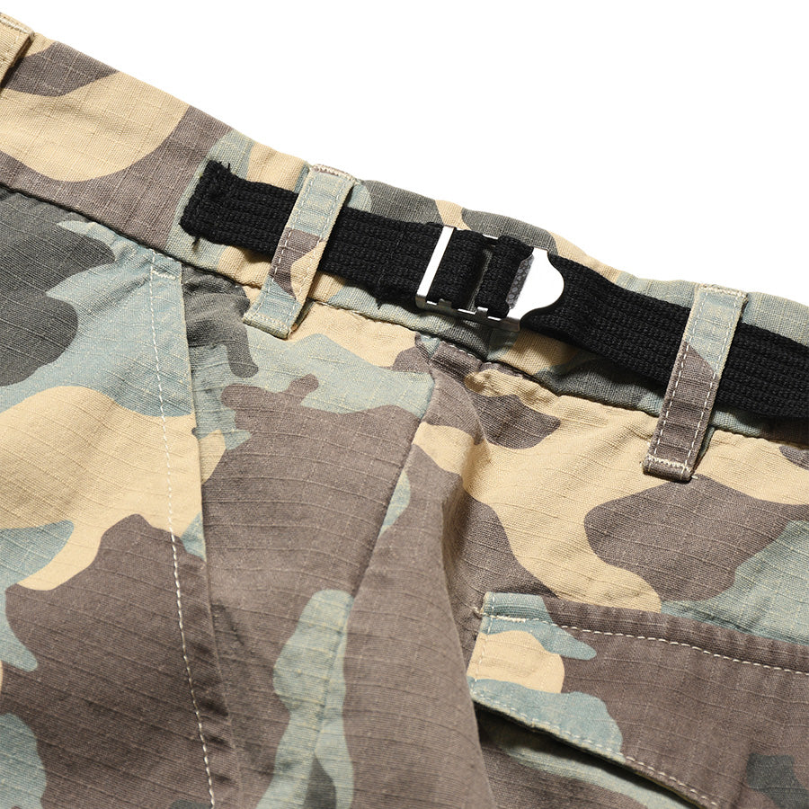 LFYT（エルエフワイティー）WASHED RIPSTOP FIELD CARGO ウッドランドカモ ウエストアジャスター詳細 LA261201