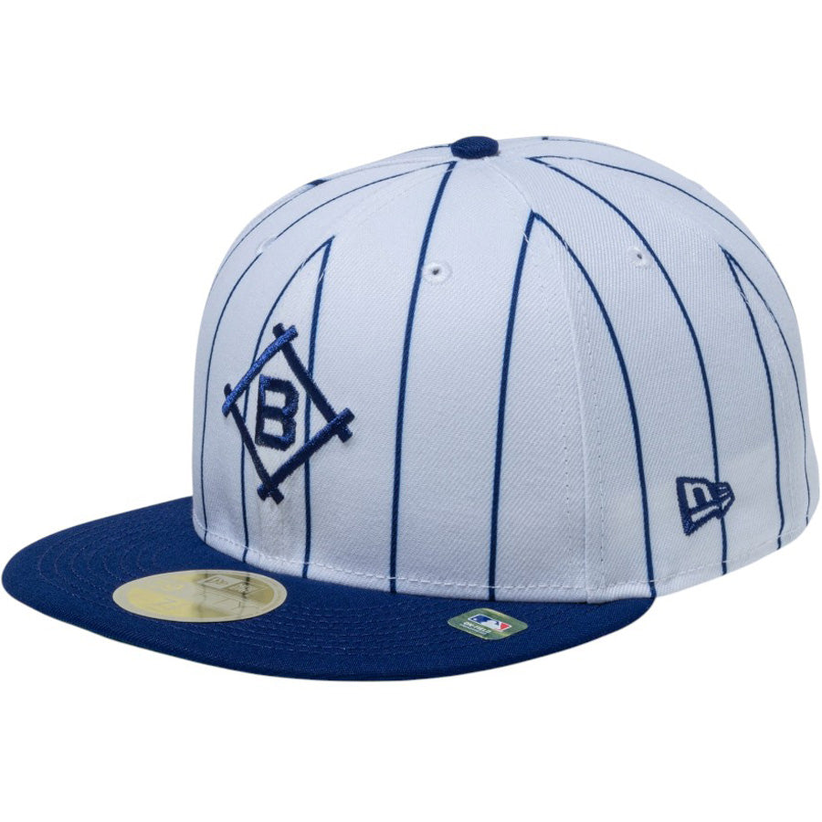 NEW ERA 59FIFTY 2026 MLB Hall of Fame ブルックリン・ドジャース ホワイト/ブルー 左斜め向き