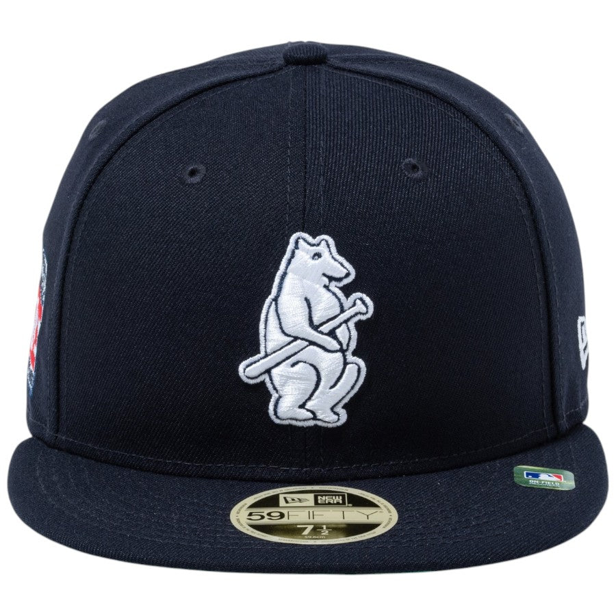 NEW ERA 59FIFTY 2026 MLB Hall of Fame シカゴ・カブス ネイビー 正面