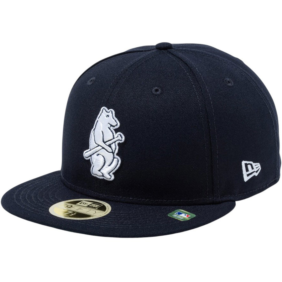 NEW ERA 59FIFTY 2026 MLB Hall of Fame シカゴ・カブス ネイビー 左斜め
