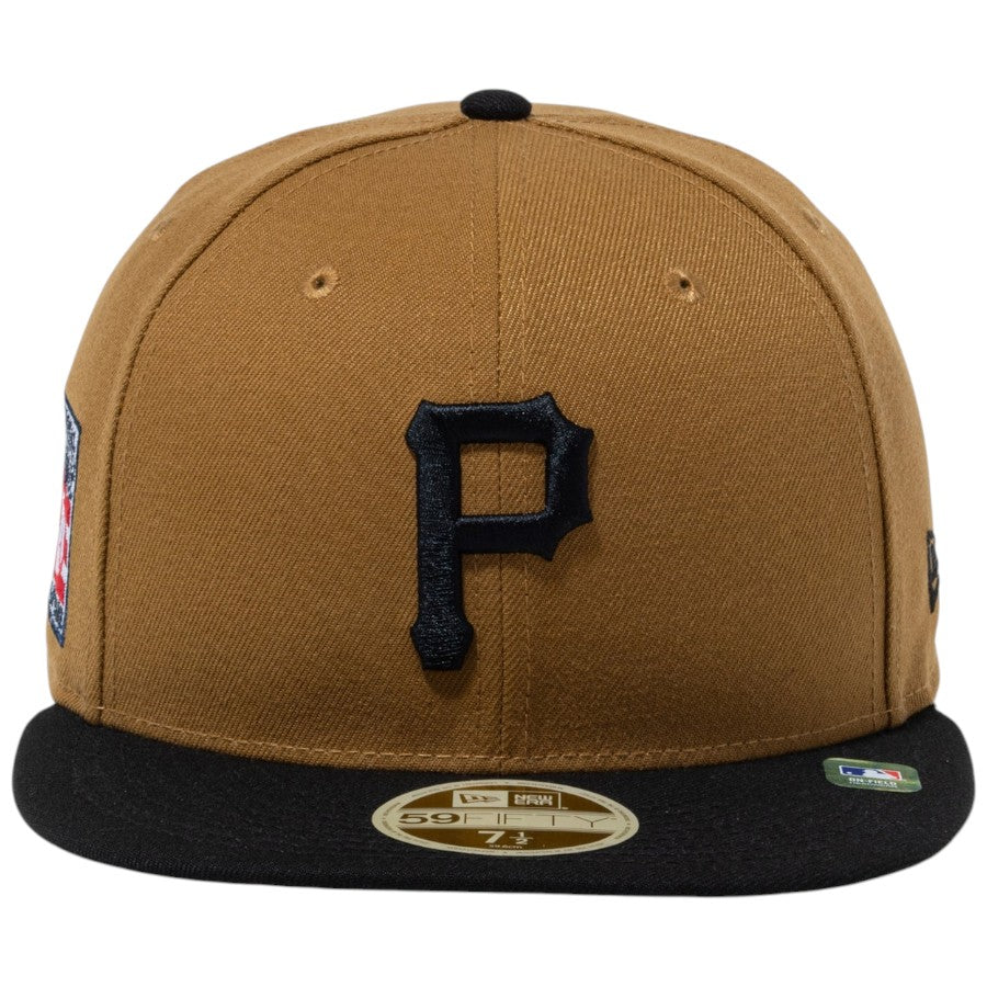 NEW ERA 59FIFTY 2026 MLB Hall of Fame ピッツバーグ・パイレーツ ブラウン ブラック 正面