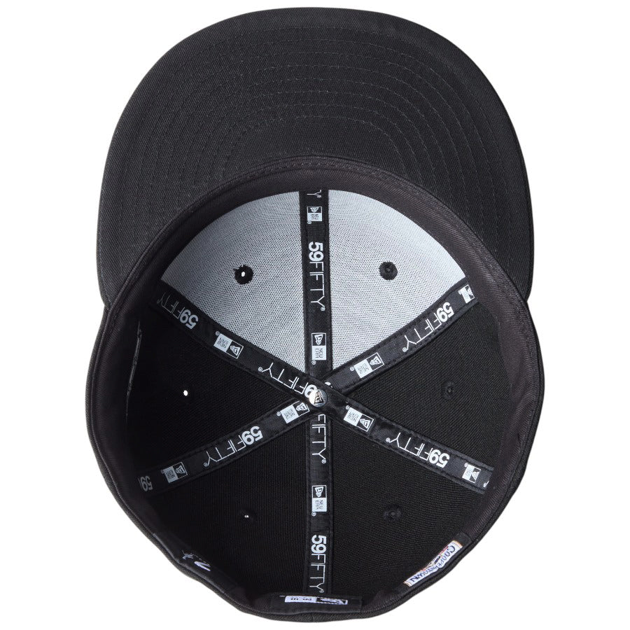 NEW ERA（ニューエラ）59FIFTY MLB Black on Black シカゴ・ホワイトソックス 裏側