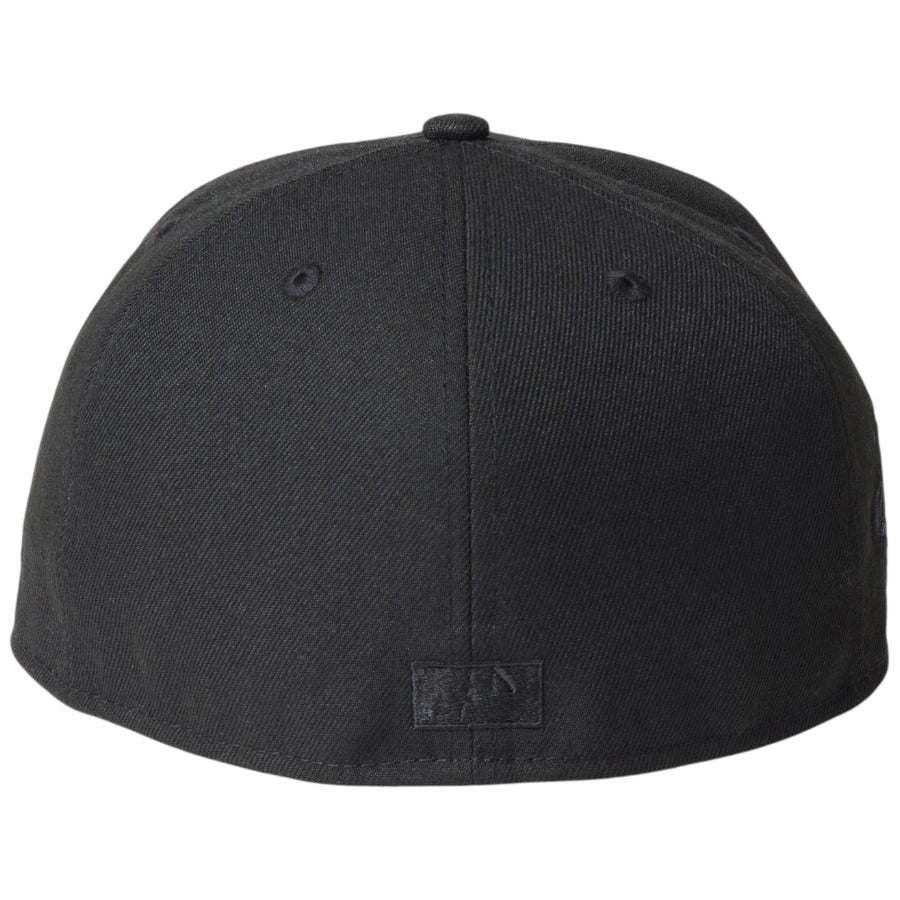 NEW ERA（ニューエラ）59FIFTY MLB Black on Black ブラック キャップ背面