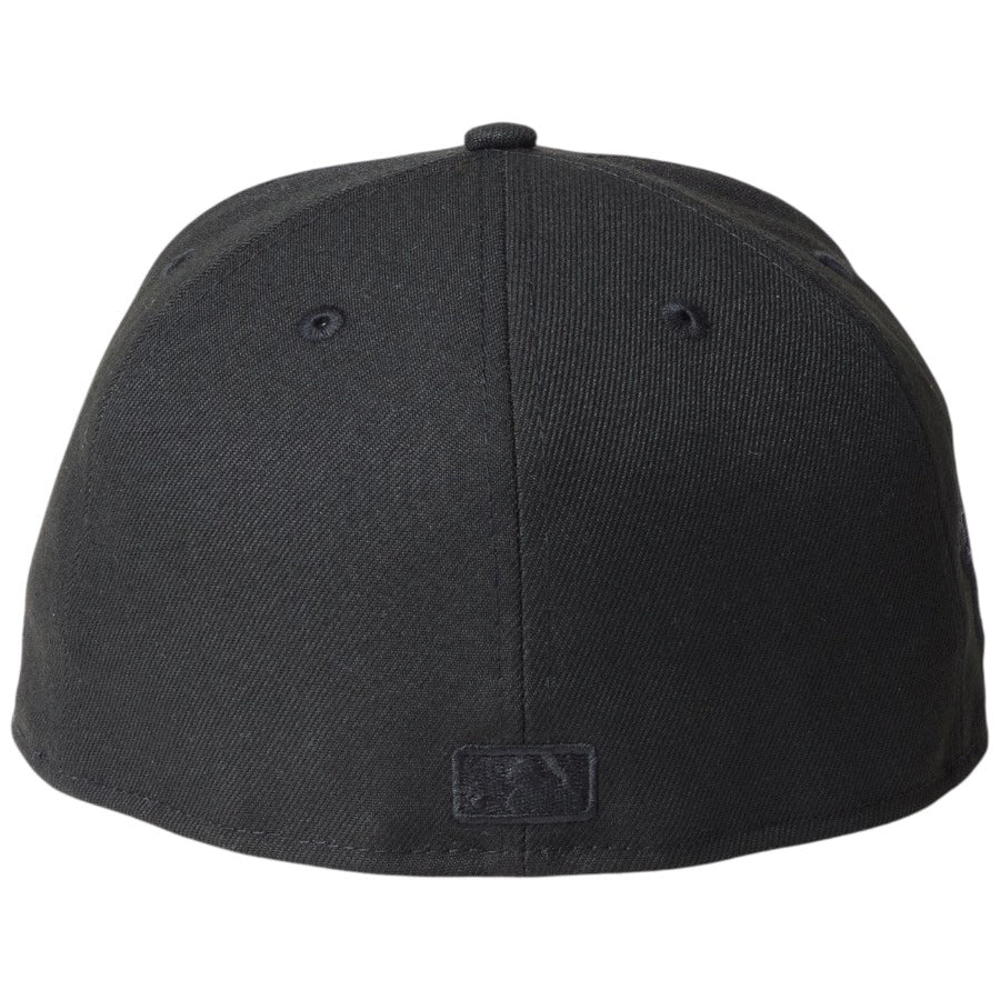 NEW ERA（ニューエラ）59FIFTY MLB Black on Black ブラック キャップ 背面