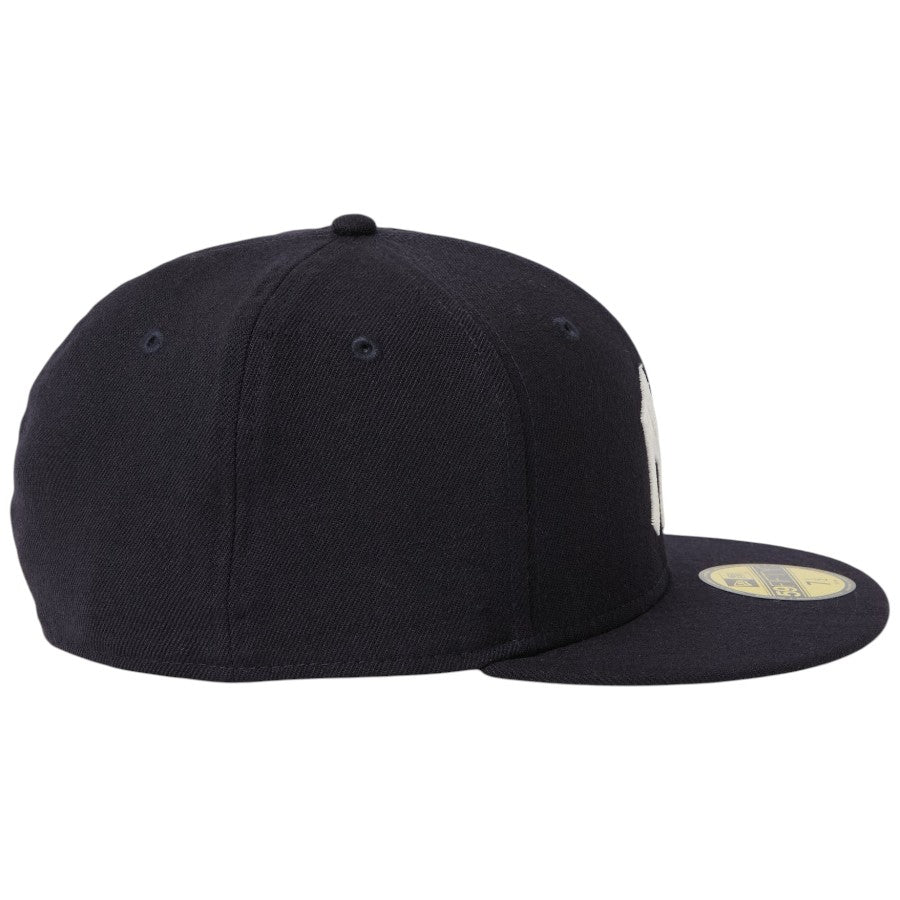 NEW ERA 59FIFTY Cooperstown ウール ニューヨーク・ヤンキース キャップ ネイビー 右向き 15137350