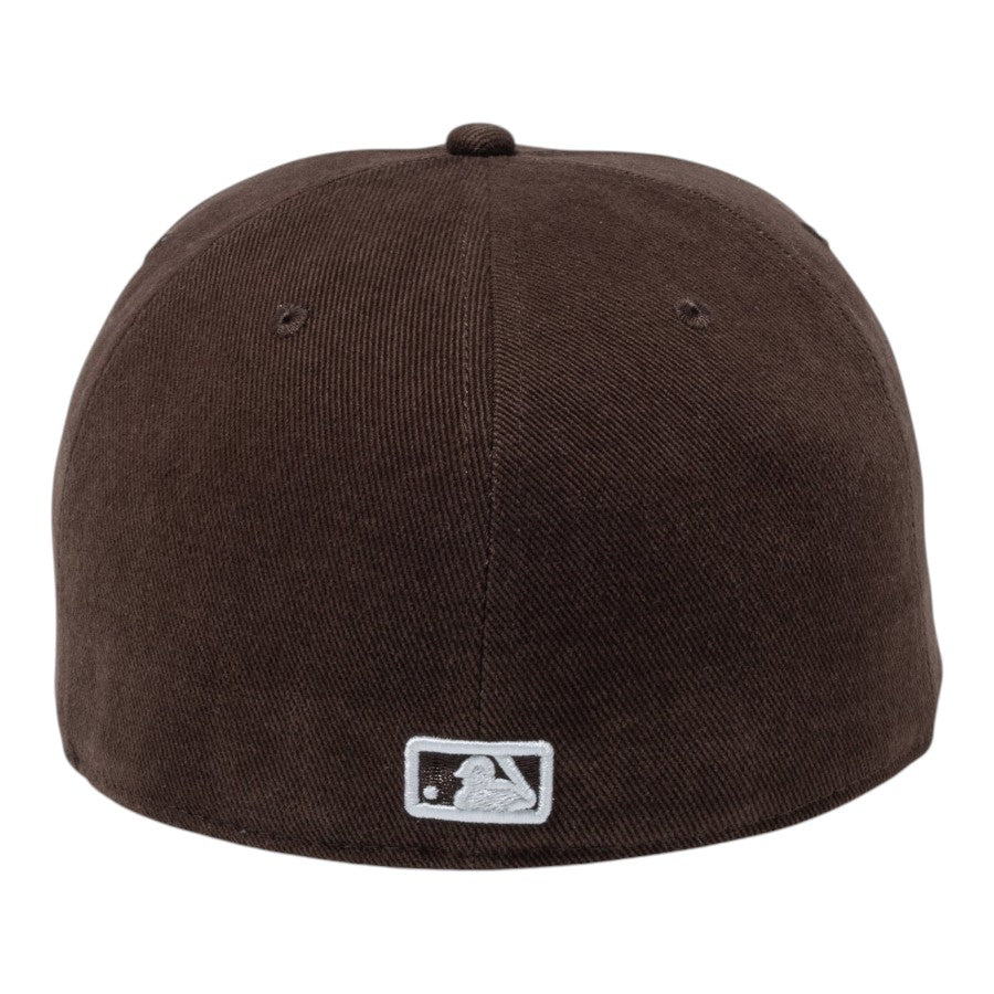 NEW ERA 59FIFTY Deep Brown シカゴ・ホワイトソックス キャップ ブラウン 背面 15229115