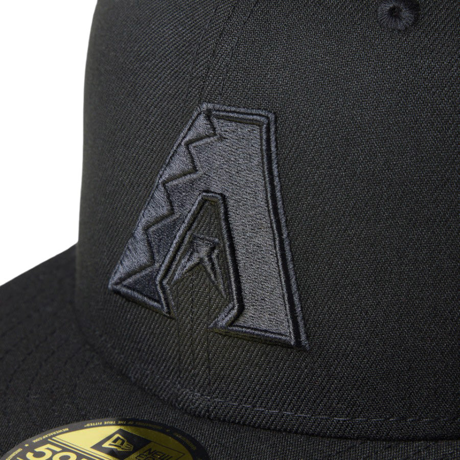 NEW ERA（ニューエラ）59FIFTY アリゾナ・ダイヤモンドバックス ロゴ刺繍 フロント詳細