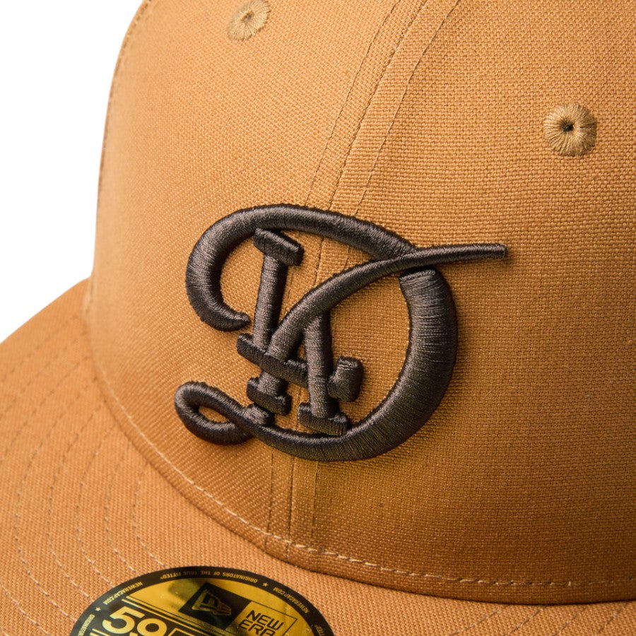NEW ERA（ニューエラ）59FIFTY ドジャース シティーコネクトロゴ刺繍 フロントディテール