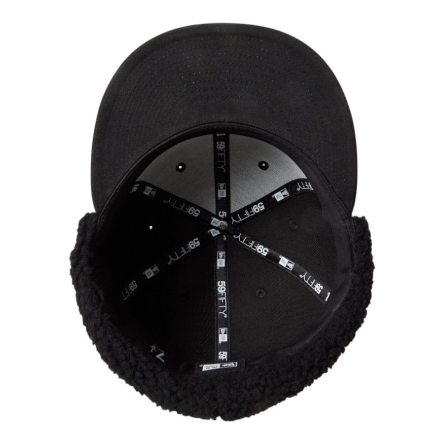 NEW ERA 59FIFTY Dog Ear ドッグイヤー Black Patch キャップ ブラック 裏側 全体 15137331