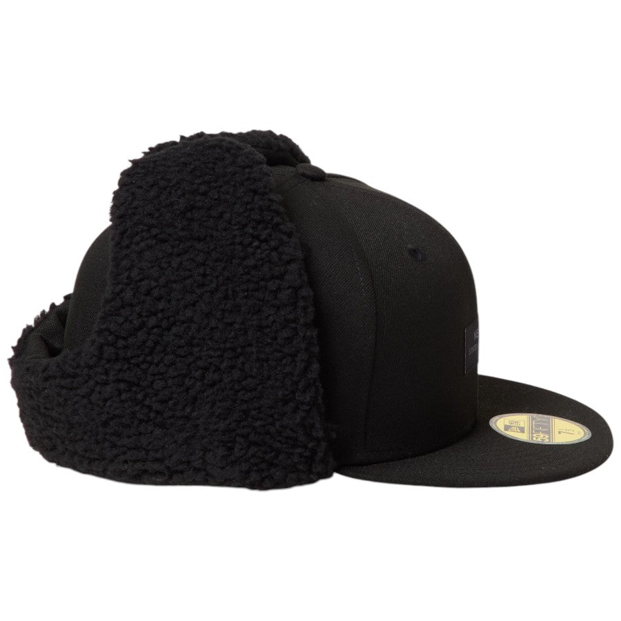 NEW ERA 59FIFTY Dog Ear ドッグイヤー Black Patch キャップ ブラック 右向き 15137331